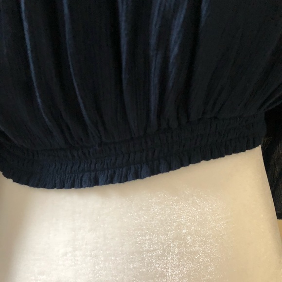 Hollister, Crop Top, dark blue, Size XS - Picture 4 of 6